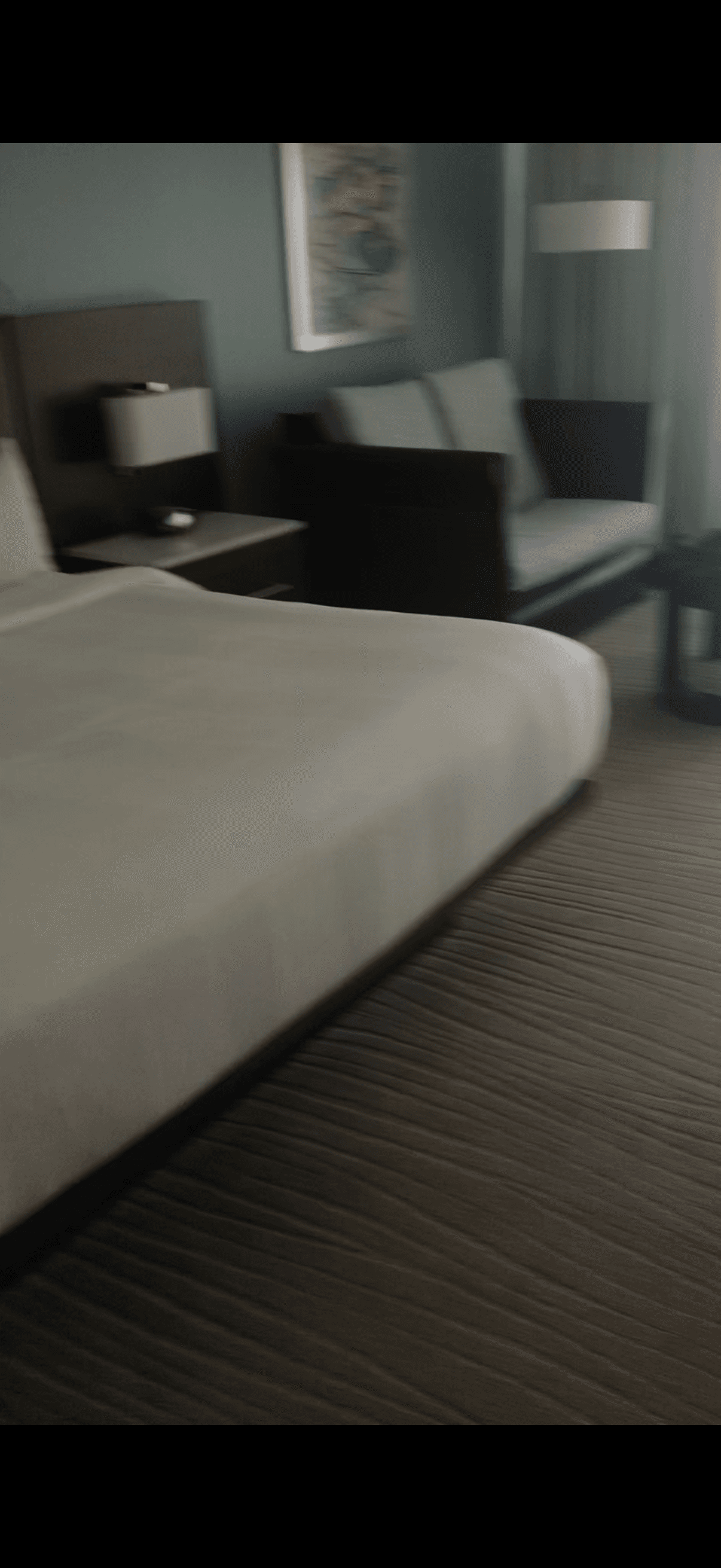 Bed is not super high, easy transfer
